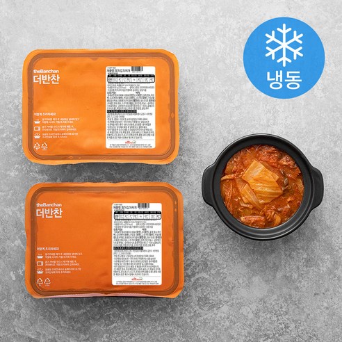 더반찬 참치김치찌개 (냉동), 600g, 2개