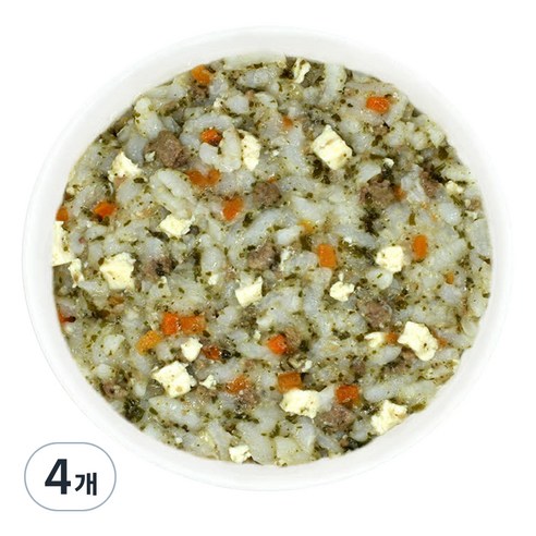 짱죽 실온 이유식 후기 진밥, 소고기흰콩진밥, 160g, 4개