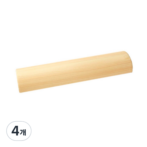 친환경편백나무 반달 발지압기, 4개