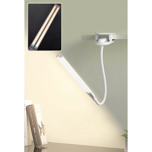 빈센드 더블램프 LED 클립 스탠드 BS-550: 다목적 조명을 위한 모던한 솔루션