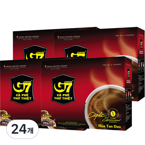 G7 블랙커피, 2g, 15개입, 24개