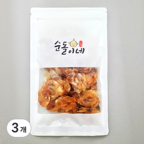 순돌이네 구운 동전쥐포, 3개, 160g