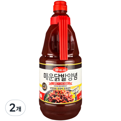 움트리 매운 닭발 양념, 1.9kg, 2개