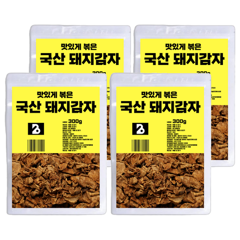 비니플랑센 맛있게 볶은 국산 돼지감자 차, 300g, 4개