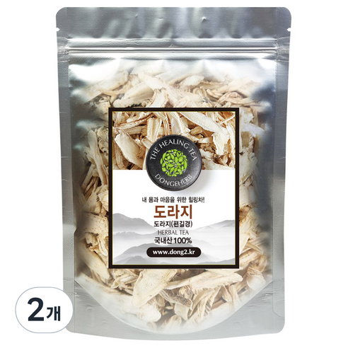 동이약초 국내산 도라지 편길경, 250g, 2개