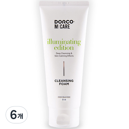 도루코 일루미네이팅 에디션 클렌징 폼, 6개, 30ml