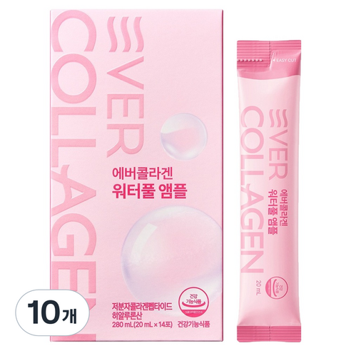 에버콜라겐 워터풀 앰플 14p, 10개, 280ml