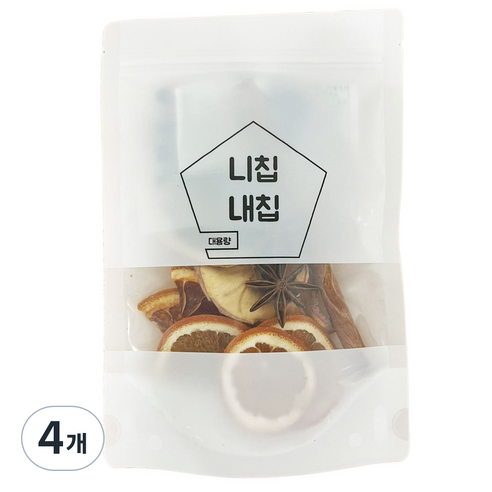 간편한 뱅쇼 키트 샹그리아 만들기 재료, 40g, 4개