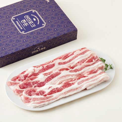 선진 바른농장 한돈 동물복지 삼겹살 구이용 (냉장), 500g, 1개