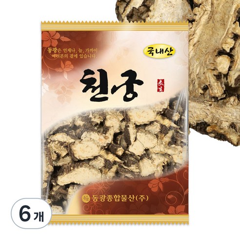 동광종합물산 천궁 국내산, 6개, 100g