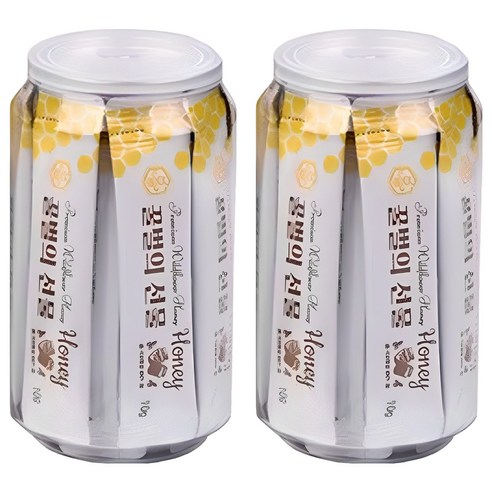 꿀벌의선물 벌꿀스틱 20p, 200g, 2개