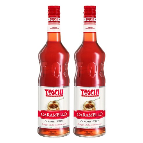 토스키 카라멜 시럽, 1L, 2개
