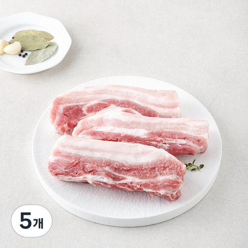 곰곰 한돈 오겹살 수육용 (냉장), 5개, 1kg