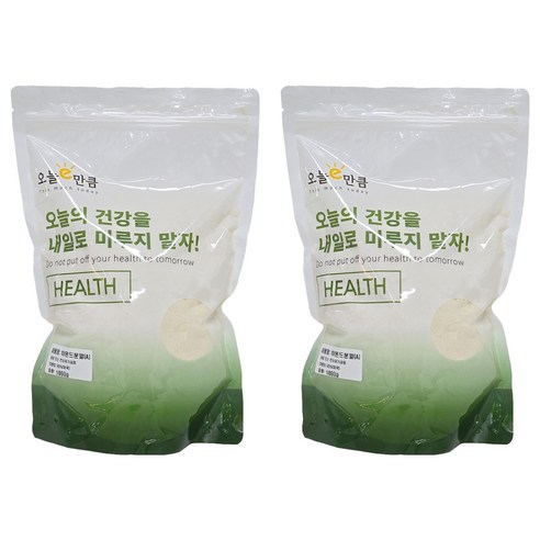 아몬드 분말, 1kg, 2개