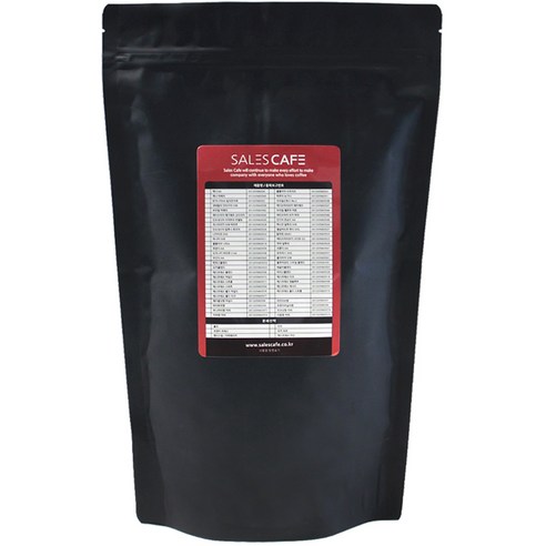 세일즈카페 블렌드 원두커피 연한맛, 더치, 1kg, 1개