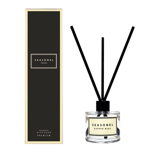 시즈넬 플라워 디퓨저 50ml 플레인, 페퍼민트