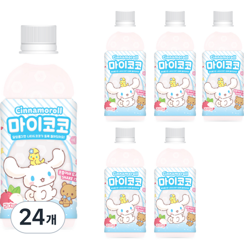 시나모롤 마이코코 리치맛, 24개, 340ml