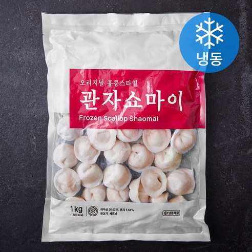 세미원 관자쇼마이 만두 (냉동), 1kg, 1개