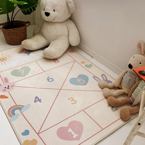 층간소음 걱정 끝! 우리 아이 놀이 공간, 이제 안심하세요 키즈러그