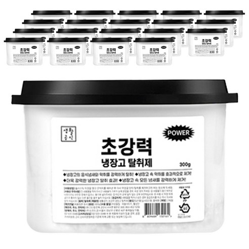 생활공식 냉장고 탈취제 본품, 300g, 20개