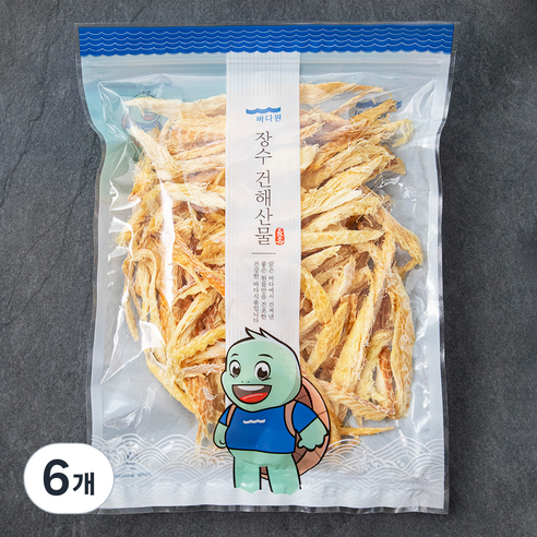 바다원 황태채, 150g, 6개