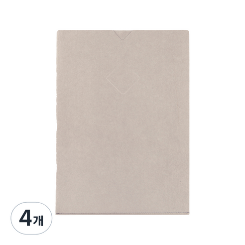 The Very Thing Folder L, Gray, 4개