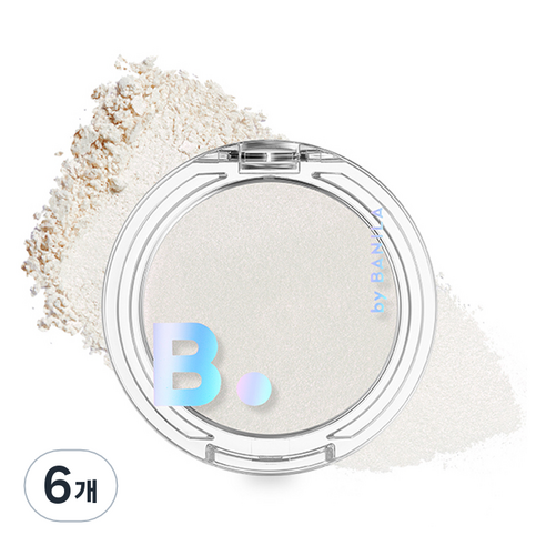 바닐라코 실키 글로우 하이라이터 3.6g, PK01 핑크 클라우드, 6개