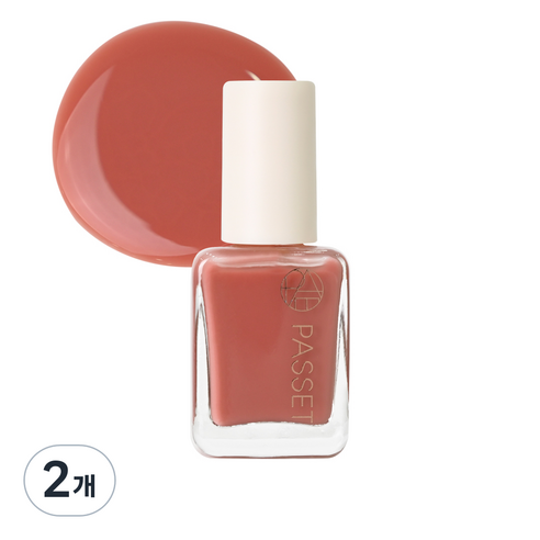 파셋 셀럽 네일컬러 폴리쉬 매니큐어 7ml, 19 페일핑크, 2개
