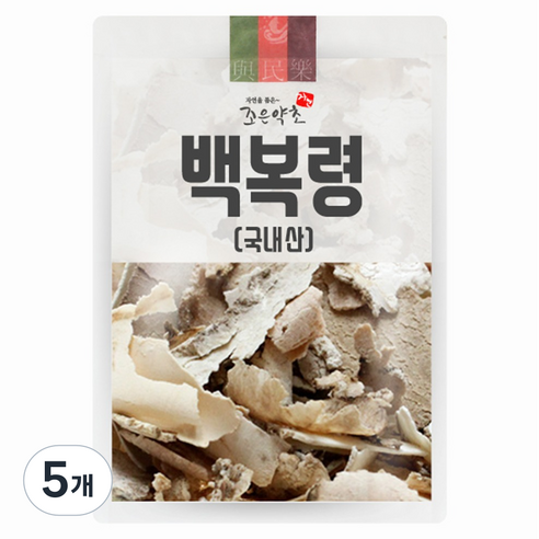조은약초 프리미엄 백복령, 200g, 5개