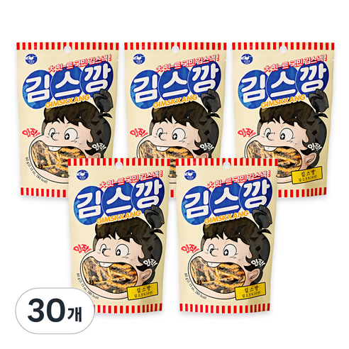 만전김 김스깡, 30개, 60g