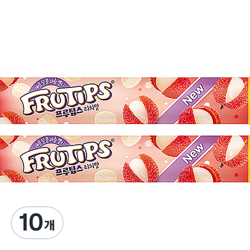 프루팁스 젤리 리치맛, 140g, 10개