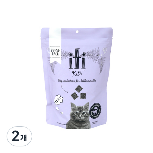 ITI 전연령 캣 양고기 앤 카와이 건조 사료, 200g, 2개
