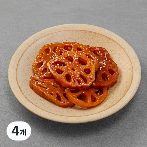 녹선 연근조림, 1kg, 4개