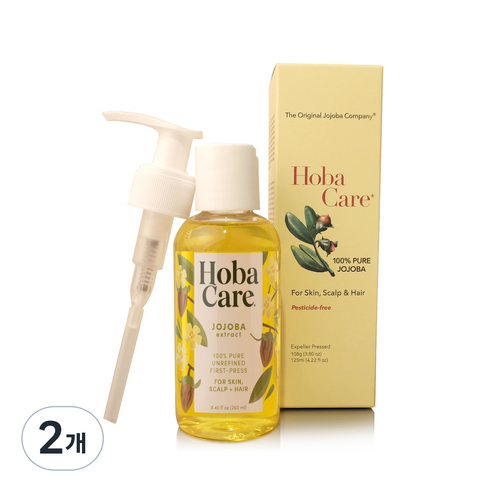 더호호바컴퍼니 호호바 오일, 125ml, 2개