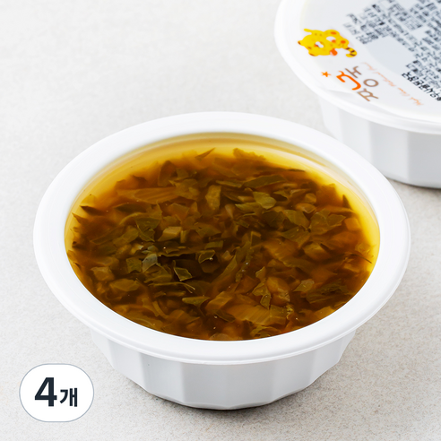 짱죽 한우사골된장국, 혼합맛(한우/사골), 170g, 4개