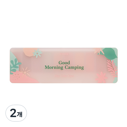 에뛰드 플레이 컬러 아이즈 팔레트 굿 모닝 캠핑, 2개