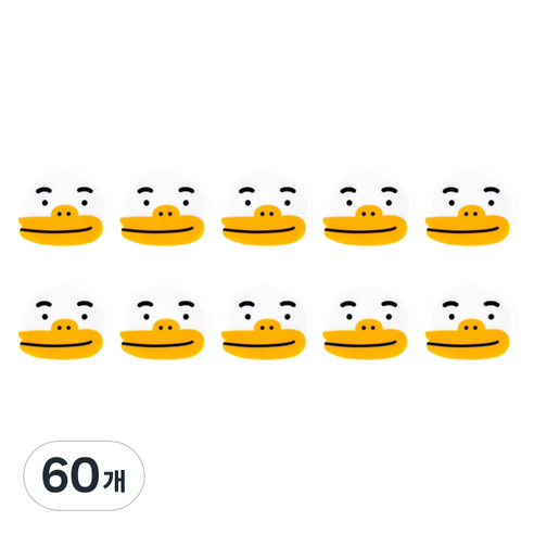 카카오프렌즈 지우개, 튜브, 60개