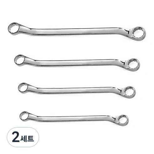 OON 옵셋렌치 4종 세트, 2세트