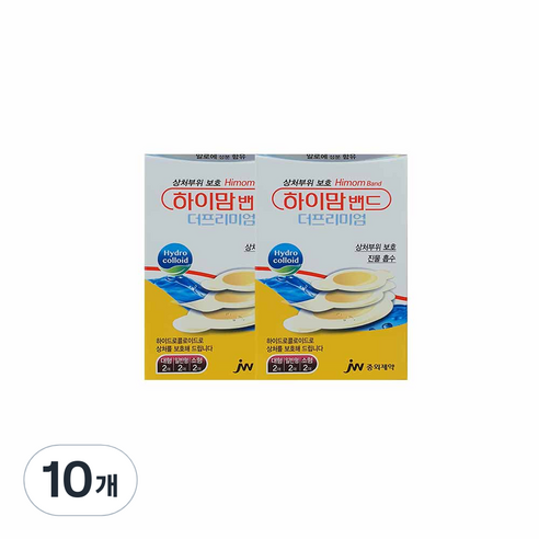 중외제약 하이맘밴드 더프리미엄 혼합형, 10개