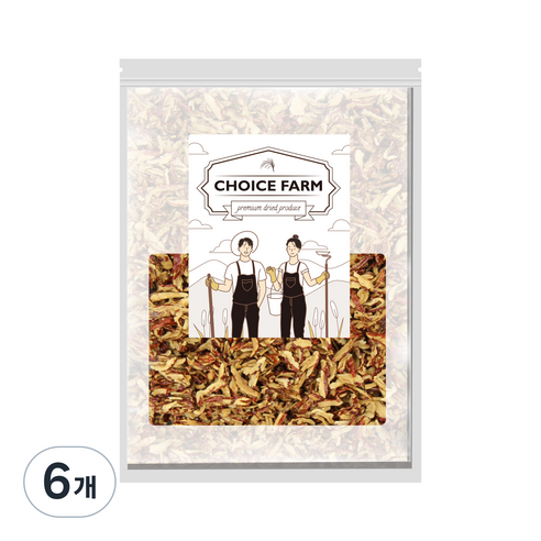 초이스팜 건대추 슬라이스, 6개, 300g