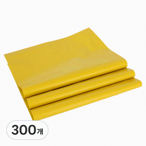 HDPE 택배봉투 진노랑색, 300개