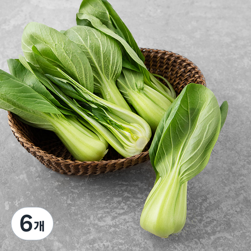 국내산 청경채, 300g, 6개