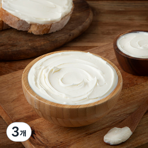 베이커리 플레인 크림치즈, 1kg, 1개입, 3개