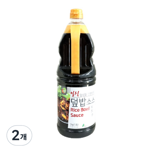 이슬나라 일식 덮밥소스, 2kg, 2개