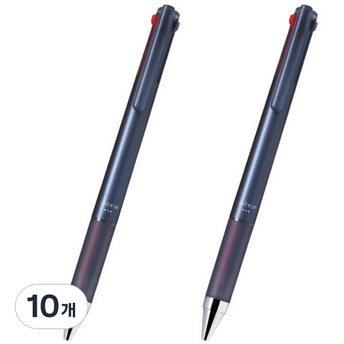 파이롯트 다기능 젤잉크 쥬스업 3색 다색펜 0.4mm, 미드나잇, 10개