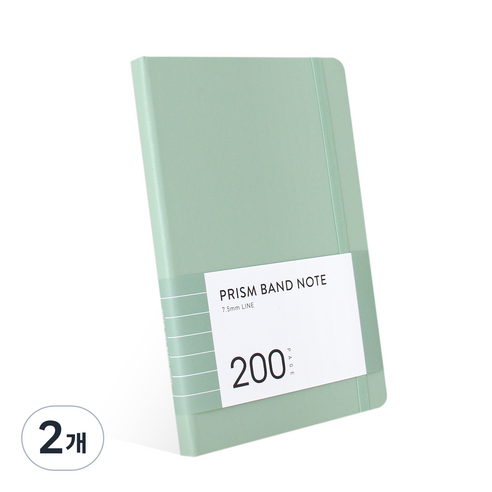 인디고 프리즘 200 밴드노트 라인, 민트라떼, 2개
