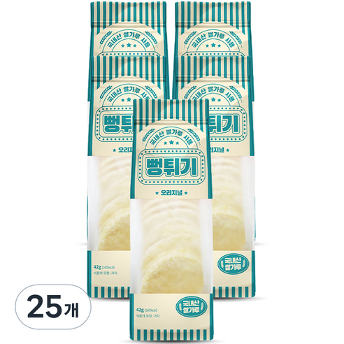 뻥튀기 오리지널, 42g, 25개