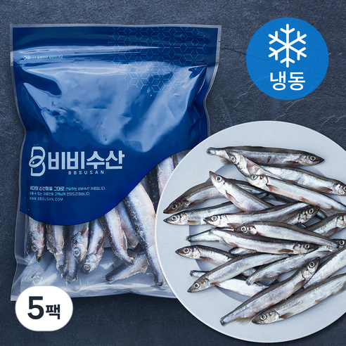 비비수산 노르웨이 열빙어 (냉동), 400g, 5팩