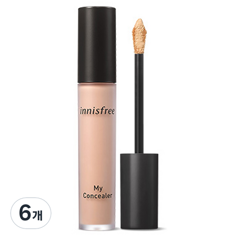 이니스프리 마이 컨실러 다크서클 커버 7g, 샐먼 베이지, 6개