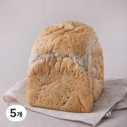 브로드카세 우리쌀 발효종 얼그레이 식빵, 220g, 5개